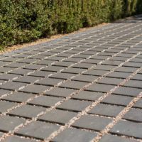 Polbruk EKOL 20x20 gr. 8 cm gładka grafitowa