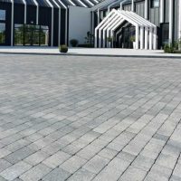 Polbruk kostka TRENTO 6 cm melanż