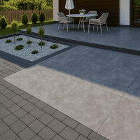 Płyty ceramiczne Bruk-Bet Keramo gr. 2 ombra