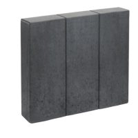 Vestone MERSANO GRANDE obrzeże palisadowe gr. 8x45x40 brąz, grafit, perla