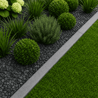 Krawężniki OBRZEŻE CLASSIC Vestone szare gr. 6x20x100