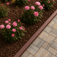 Krawężniki OBRZEŻE CLASSIC Vestone grafit, brąz gr. 6x20x100