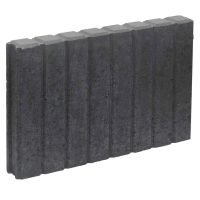 Vestone OBRZEŻE PALISADOWE GŁADKIE gr.6 28x50 brąz, grafit